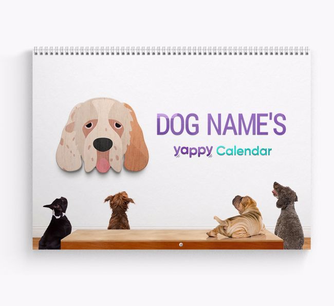 Personalised {dogsName}'s 2024 Calendar